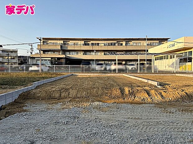 【1号棟】建設予定地です! ・長期優良住宅 ・オール電化 ・3LDK ・LDK21帖 ・吹抜けリビング ・全居室WICもしくはCL付 ・パントリー ・シューズクローク ・食器洗浄乾燥機