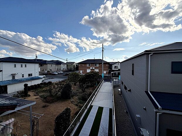 閑静な街並みの眺めは、心も体も落ち着きますね。