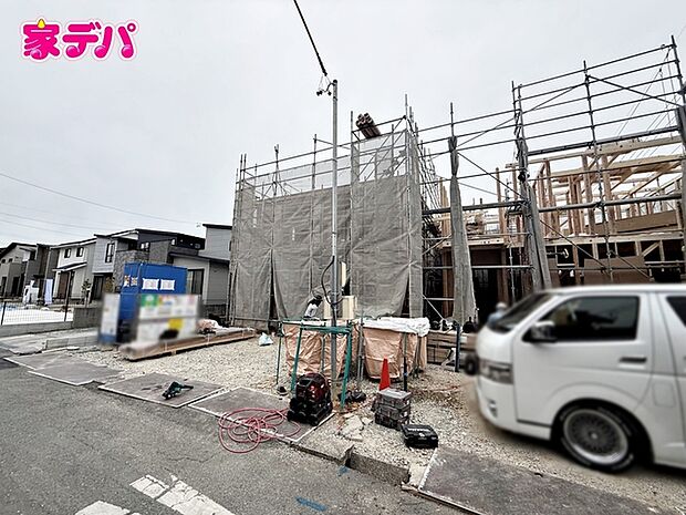 【新築分譲全5棟】ご成約キャンペーン実施中。詳細はスタッフまでお問合せ下さい。(左側の建物になります)