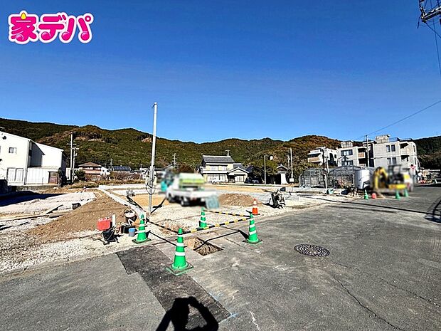 建築予定地です。ご見学希望のお客様につきましては同型同仕様の物件にご案内いたします