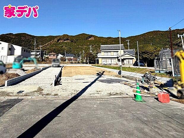 建築予定地です。ご見学希望のお客様につきましては同型同仕様の物件にご案内いたします