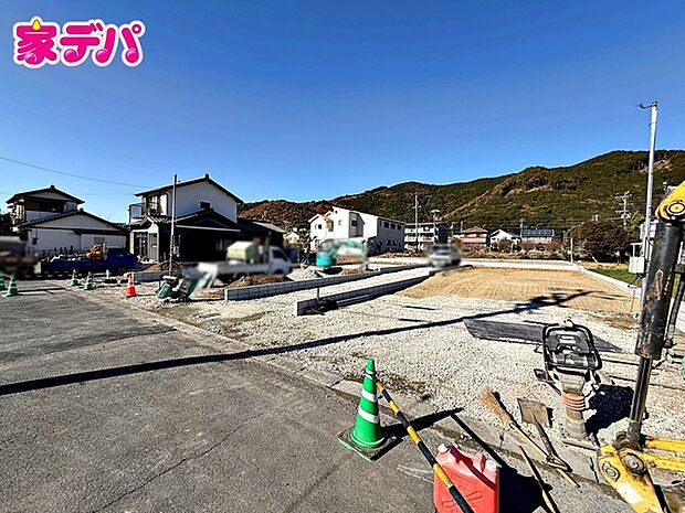 建築予定地です。ご見学希望のお客様につきましては同型同仕様の物件にご案内いたします