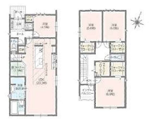 4LDK＋タタミコーナー1.9帖※図面と現況に相違ある場合には現況優先とします。 