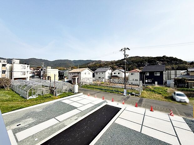 閑静な街並みの眺めは、心も体も落ち着きますね。  