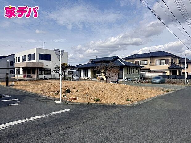 建築予定地です。ご見学希望のお客様につきましては同型同仕様の物件にご案内いたします