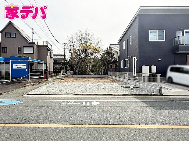 建築予定地です。ご見学希望のお客様につきましては同型同仕様の物件にご案内いたします