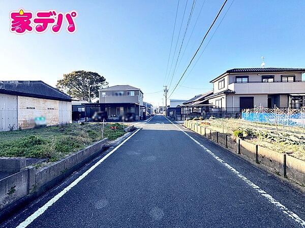 前面道路：北西側約4.8ｍ幅