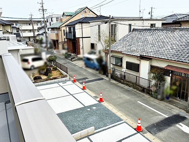 閑静な街並みの眺めは、心も体も落ち着きますね。