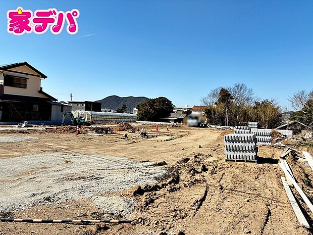 建築予定地です。ご見学希望のお客様につきましては同型同仕様の物件にご案内いたします
