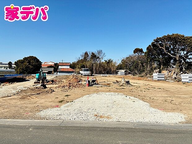 建築予定地です。ご見学希望のお客様につきましては同型同仕様の物件にご案内いたします