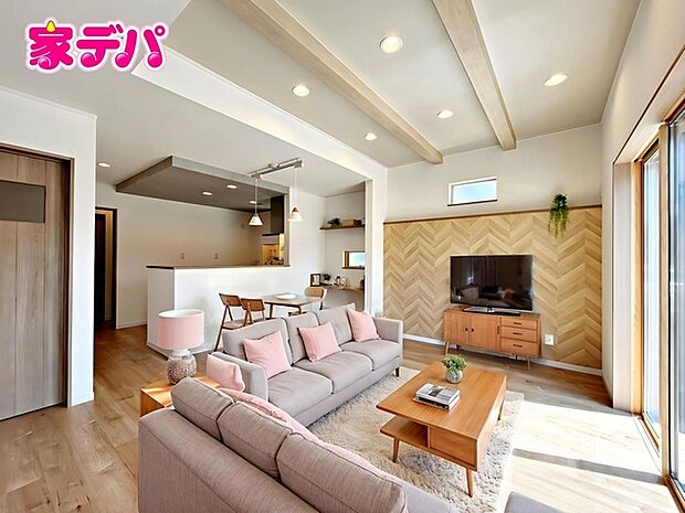 【リビング20帖】 ※掲載の家具・小物はCGによるイメージです。実際の販売価格には含まれておりません。 