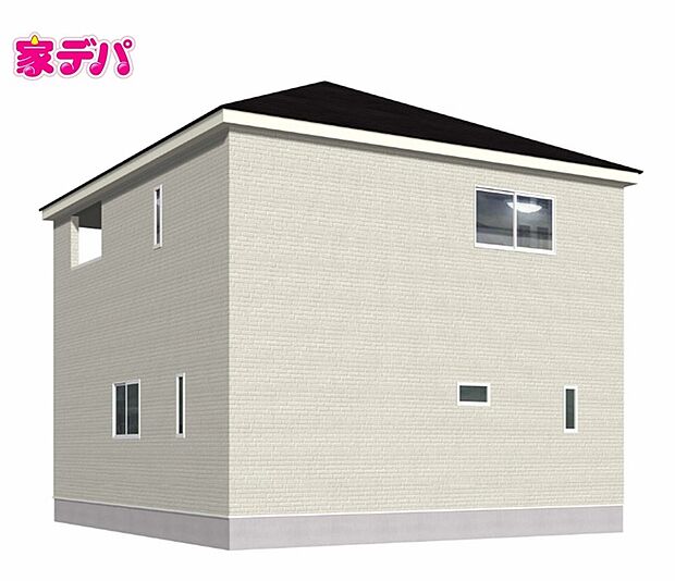 【完成予想外観】 完成予想外観は、計画段階の図面を基に描き起こしたもので、形状・色等は実際とは異なる場合があります。詳細はお問い合わせください。