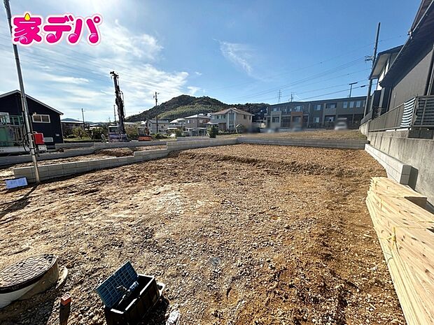 建築予定地です。ご見学希望のお客様につきましては同型同仕様の物件にご案内いたします