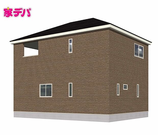【完成予想外観】 完成予想外観は、計画段階の図面を基に描き起こしたもので、形状・色等は実際とは異なる場合があります。詳細はお問い合わせください。