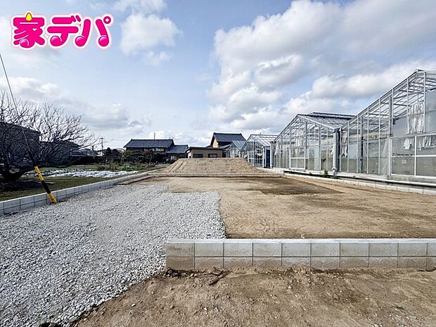 建築予定地です。ご見学希望のお客様につきましては同型同仕様の物件にご案内いたします