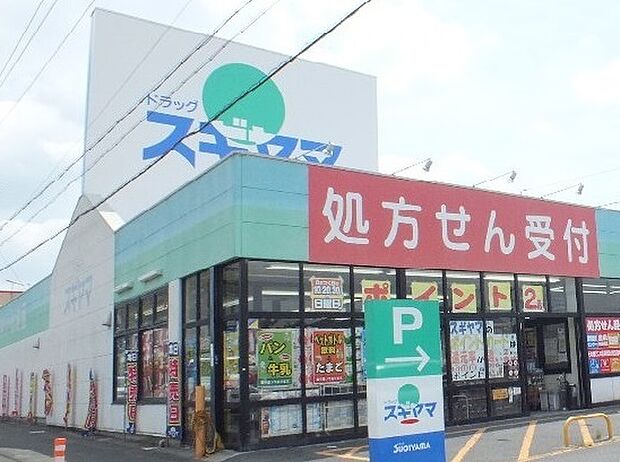 ドラッグスギヤマ 多米店(210m)