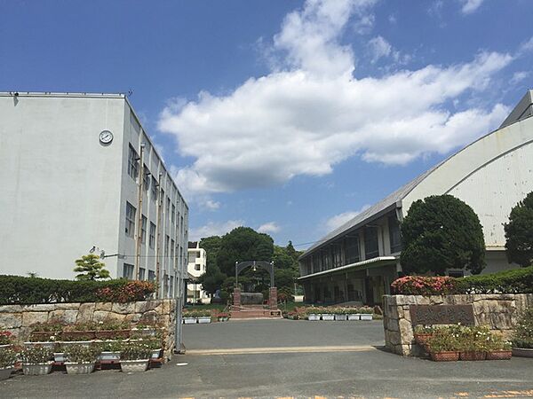 豊城中学校（1480m）