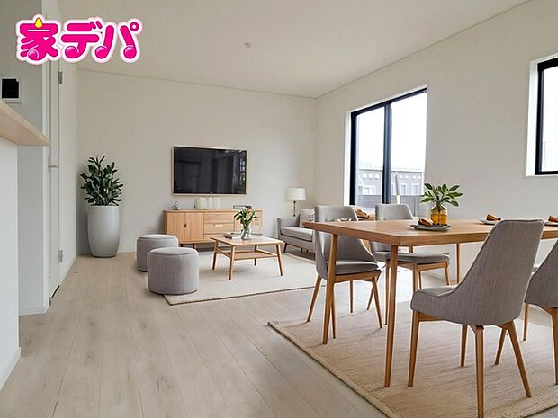 【リビング20帖】 ※掲載の家具・小物はCGによるイメージです。実際の販売価格には含まれておりません。