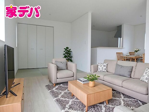 【リビング18帖】 ※掲載の家具・小物はCGによるイメージです。実際の販売価格には含まれておりません。