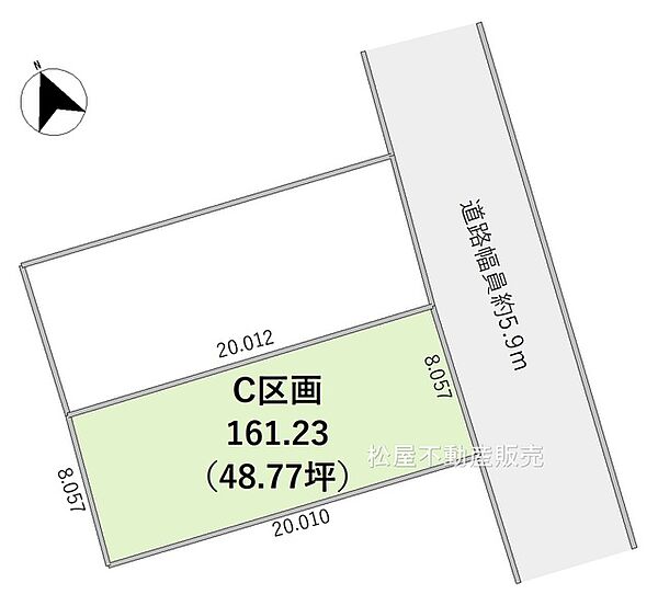 区画図：323000514674