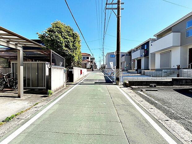 前面道路:東側約4.5m幅