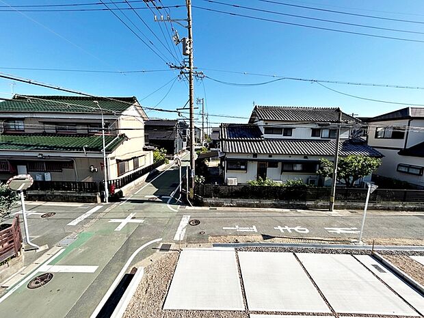 閑静な街並みの眺めは、心も体も落ち着きますね。