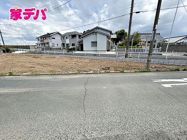 建築予定地です。ご見学希望のお客様につきましては同型同仕様の物件にご案内いたします