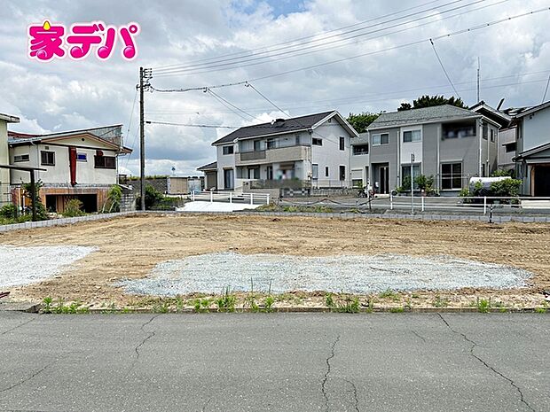 建築予定地です。ご見学希望のお客様につきましては同型同仕様の物件にご案内いたします