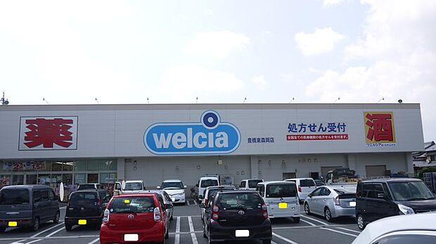 ウエルシア豊橋東森岡店(520m)