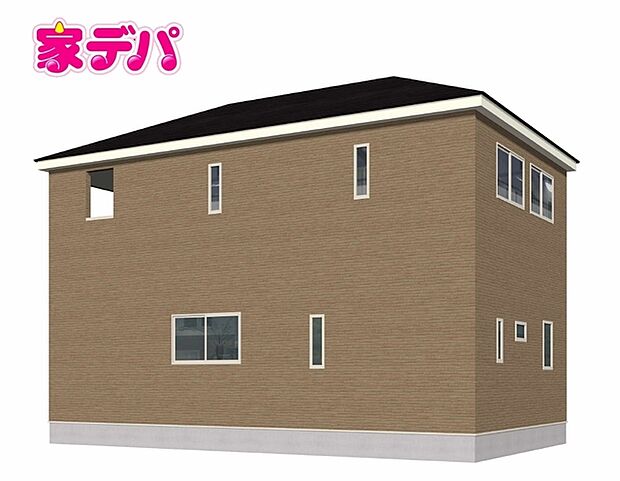 【完成予想外観】 完成予想外観は、計画段階の図面を基に描き起こしたもので、形状・色等は実際とは異なる場合があります。詳細はお問い合わせください。