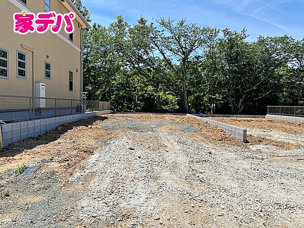 建築予定地です。ご見学希望のお客様につきましては同型同仕様の物件にご案内いたします