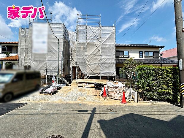 建築予定地です。ご見学希望のお客様につきましては同型同仕様の物件にご案内いたします