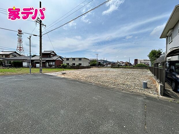 建築予定地です。ご見学希望のお客様につきましては同型同仕様の物件にご案内いたします