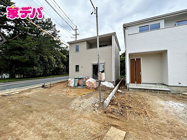 足場が外れました!現地ご案内いたします。周辺環境や陽当たりなどもあわせてご確認いただけます。実際の住み心地をイメージしながらご見学いただけますので、お気軽にお問い合わせください!