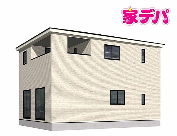 【完成予想外観】 完成予想外観は、計画段階の図面を基に描き起こしたもので、形状・色等は実際とは異なる場合があります。詳細はお問い合わせください。