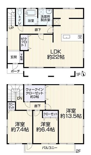 間取り：323000525975