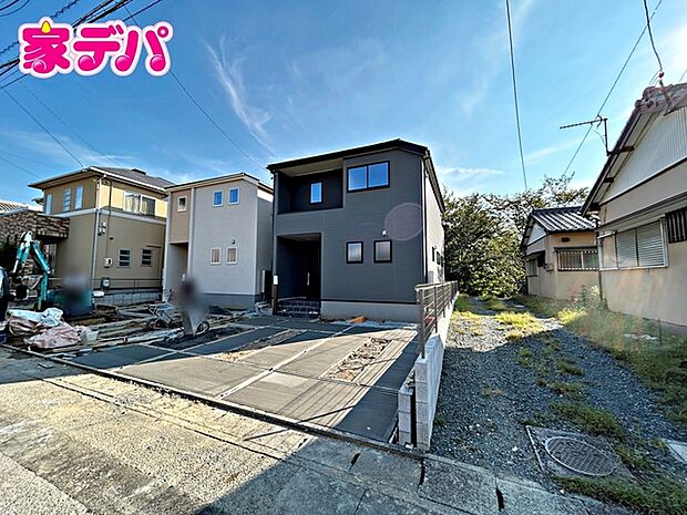 建物完成しました!現地ご案内いたします。周辺環境や陽当たりなどもあわせてご確認いただけます。実際の住み心地をイメージしながらご見学いただけますので、お気軽にお問い合わせください!