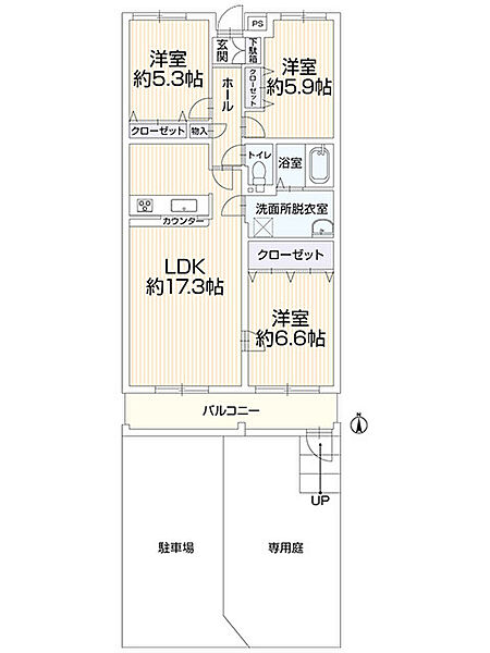 間取り：323000532190