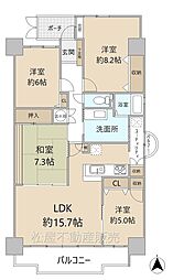 パストラルハイム豊橋壱番館 4LDKの間取図画像