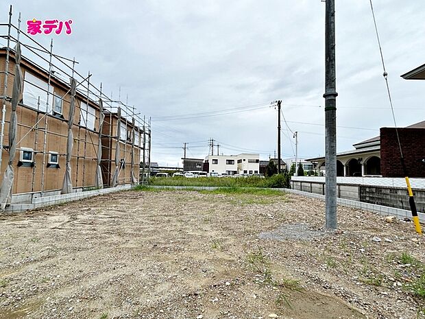 【3号棟】建築予定地です! ・長期優良住宅 ・5LDK ・LDK15.7帖、独立洋室5.2帖 ・全居室収納完備 ・パントリー ・並列駐車場3台可