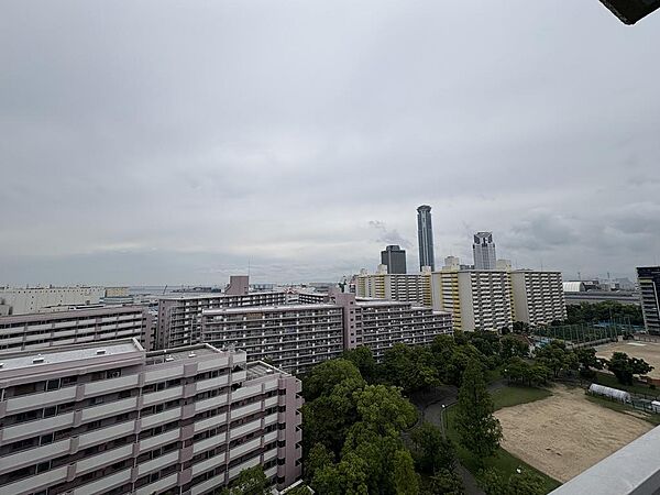 ベランダからの眺望