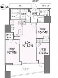 間取図画像 3LDK