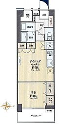 間取図画像 1DK