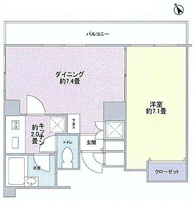 間取り ファーストシーン両国レジデンス 9階/-