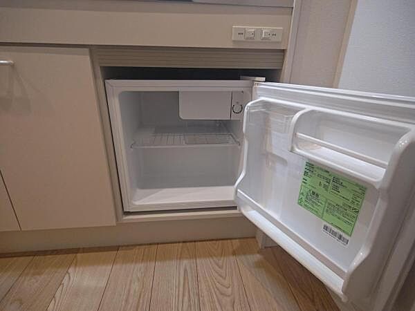 キッチンに冷蔵庫完備