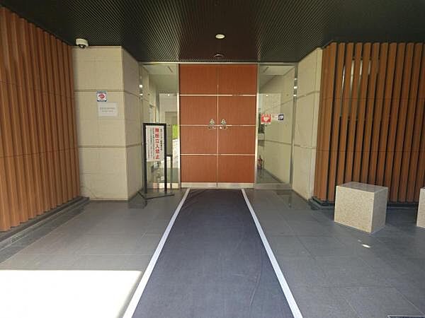 お洒落なエントランス