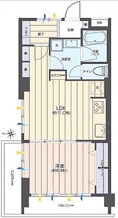 間取り図です。