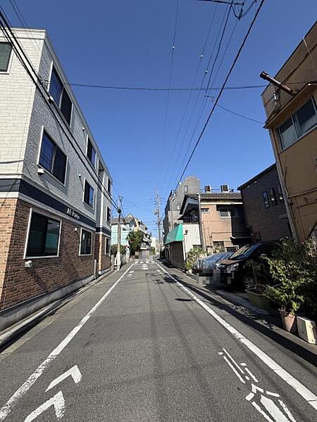 現地北側道路