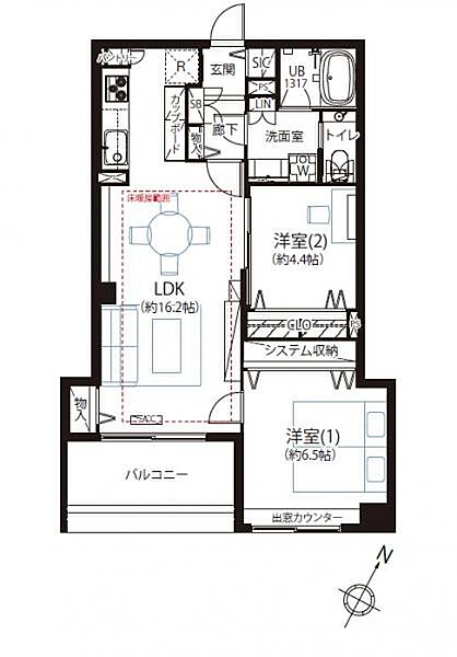 間取り：313004892392