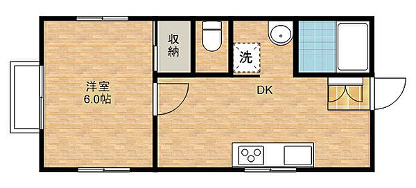 同じ建物の物件間取り写真 - ID:209005505458